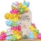 Happy Birthday Balloon Arch Garland Kit with Cake and Candy Star